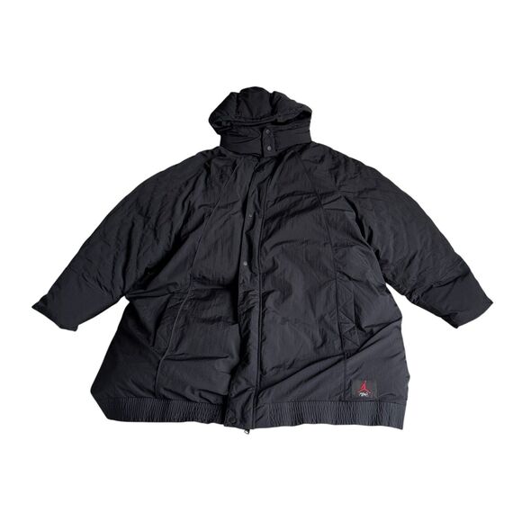 Jordan Essential Loose Fit Down Fill Puffer Jacket Black Womens 3XL New - Picture 5 of 11